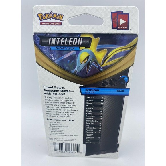 Pokemon TCG Sword & Shield - Inteleon Theme Deck (63 Cards) - Picture 2 of 4